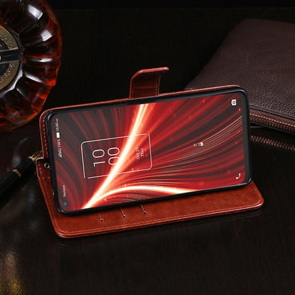 idewei Crazy Horse Texture Horizontal Flip Leather Case with Holder & Card Slots & Wallet, For TCL 10 5G UW, For Ulefone Armor 10 5G, For Ulefone Armor 11 5G