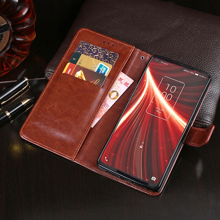 idewei Crazy Horse Texture Horizontal Flip Leather Case with Holder & Card Slots & Wallet, For TCL 10 5G UW, For Ulefone Armor 10 5G, For Ulefone Armor 11 5G