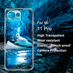 IMAK UX-5 Series Transparent Shockproof TPU Protective Case, For Xiaomi Mi 11 Pro, For Xiaomi Mi 11 Lite 5G