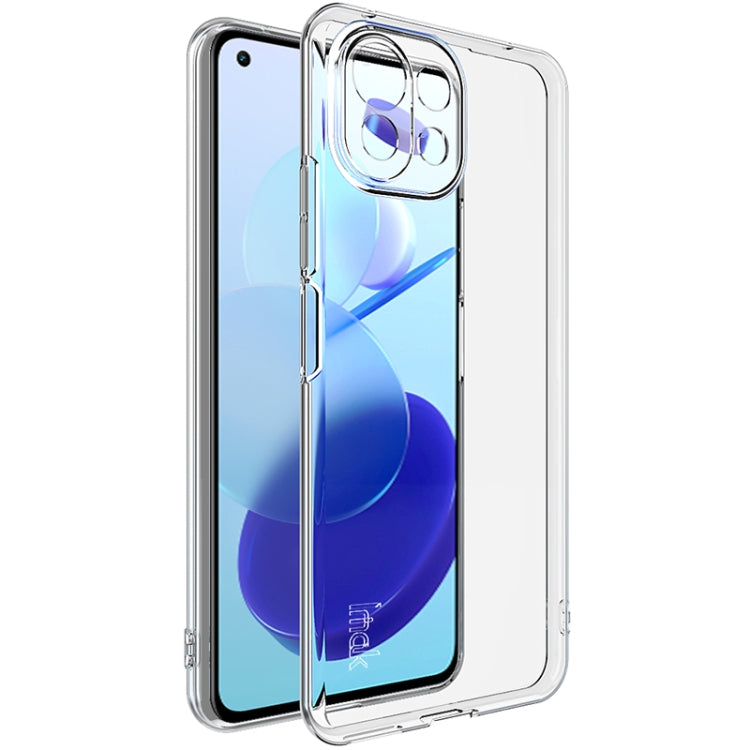 IMAK UX-5 Series Transparent Shockproof TPU Protective Case, For Xiaomi Mi 11 Pro, For Xiaomi Mi 11 Lite 5G