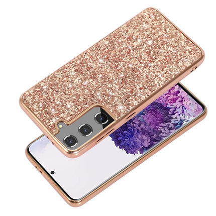 Glitter Powder Shockproof TPU Protective Case, For Samsung Galaxy S21 FE