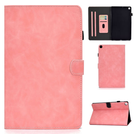 Cowhide Texture Horizontal Flip Leather Case with Holder & Card Slots & Pen Slot, For Samsung Galaxy Tab A7 Lite T220