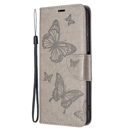 Embossing Two Butterflies Pattern Horizontal Flip PU Leather Case with Holder & Card Slot & Wallet & Lanyard, For Nokia G20, For Nokia 1.4, For Samsung Galaxy S21 FE
