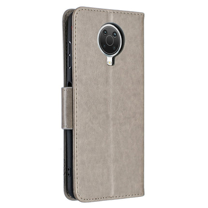 Embossing Two Butterflies Pattern Horizontal Flip PU Leather Case with Holder & Card Slot & Wallet & Lanyard, For Nokia G20, For Nokia 1.4, For Samsung Galaxy S21 FE