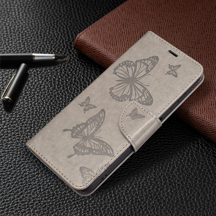 Embossing Two Butterflies Pattern Horizontal Flip PU Leather Case with Holder & Card Slot & Wallet & Lanyard, For Nokia G20, For Nokia 1.4, For Samsung Galaxy S21 FE