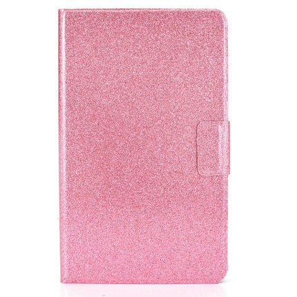 Glitter Horizontal Flip Leather Case with Holder & Card Slots, For Samsung Galaxy Tab A7 Lite T220