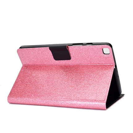 Glitter Horizontal Flip Leather Case with Holder & Card Slots, For Samsung Galaxy Tab A7 Lite T220