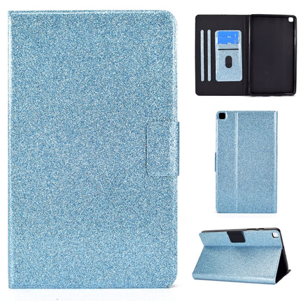 Glitter Horizontal Flip Leather Case with Holder & Card Slots, For Samsung Galaxy Tab A7 Lite T220