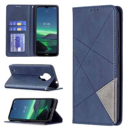 Rhombus Texture Horizontal Flip Magnetic Leather Case with Holder & Card Slots & Wallet, For Samsung Galaxy S21 FE, For Nokia G20 / G10, For Nokia 1.4
