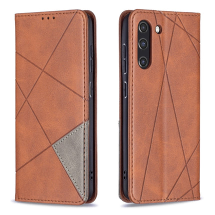 Rhombus Texture Horizontal Flip Magnetic Leather Case with Holder & Card Slots & Wallet, For Samsung Galaxy S21 FE, For Nokia G20 / G10, For Nokia 1.4