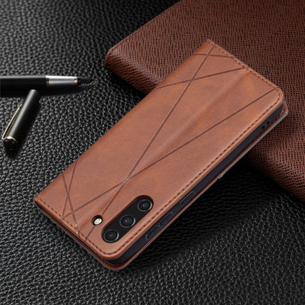 Rhombus Texture Horizontal Flip Magnetic Leather Case with Holder & Card Slots & Wallet, For Samsung Galaxy S21 FE, For Nokia G20 / G10, For Nokia 1.4