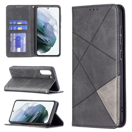 Rhombus Texture Horizontal Flip Magnetic Leather Case with Holder & Card Slots & Wallet, For Samsung Galaxy S21 FE, For Nokia G20 / G10, For Nokia 1.4