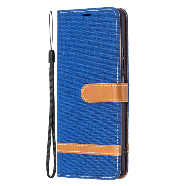 Color Matching Denim Texture Horizontal Flip Leather Case with Holder & Card Slots & Wallet & Lanyard, For Xiaomi Mi 11i / Poco F3 / Redmi K40, For Samsung Galaxy S21 FE, For Nokia G20