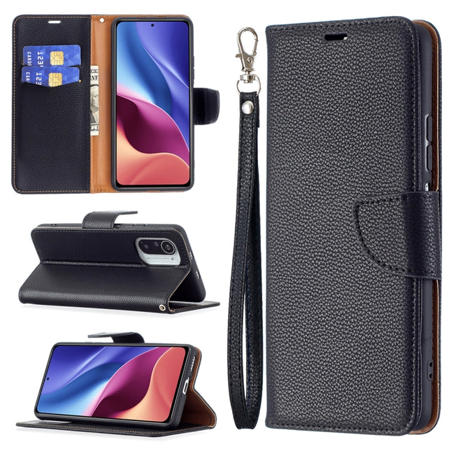 Litchi Texture Pure Color Horizontal Flip Leather Case with Holder & Card Slots & Wallet & Lanyard, For Xiaomi Redmi K40 /K40 Pro