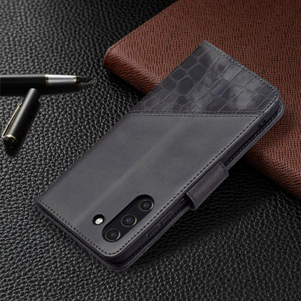 Matching Color Crocodile Texture Horizontal Flip PU Leather Case with Wallet & Holder & Card Slots, For Samsung Galaxy S21 FE / S21 Lite, For Nokia 1.4