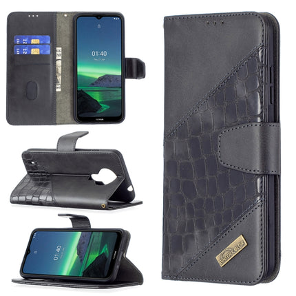 Matching Color Crocodile Texture Horizontal Flip PU Leather Case with Wallet & Holder & Card Slots, For Samsung Galaxy S21 FE / S21 Lite, For Nokia 1.4