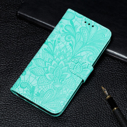 Lace Flower Embossing Pattern Horizontal Flip Leather Case with Holder & Card Slots & Wallet & Photo Frame, For Samsung Galaxy A22 4G, For Samsung Galaxy A22 5G, For Samsung Galaxy A82 5G, For Samsung Galaxy S21 FE