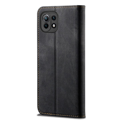 Denim Texture Casual Style Horizontal Flip Leather Case with Holder & Card Slots & Wallet, For Xiaomi Mi 11 Lite, For Xiaomi Mi 11 Pro, For Xiaomi Mi 11 Ultra
