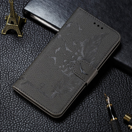 Litchi Texture Feather Embossing Pattern Horizontal Flip Leather Case with Holder & Card Slots & Wallet & Photo Frame & Lanyard, For Samsung Galaxy A22 4G, For Samsung Galaxy A22 5G, For Samsung Galaxy A82 5G, For Samsung Galaxy S21 FE