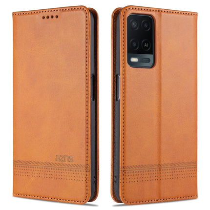 AZNS Magnetic Calf Texture Horizontal Flip Leather Case with Card Slots & Holder & Wallet, For OPPO A54 4G, For OPPO A94 5G, For OPPO A95 5G, For Xiaomi Mi 11 Lite