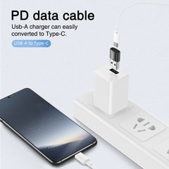 JOYROOM S-H152 3A USB Male to USB-C / Type-C Female OTG Adapter, S-H152