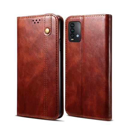 Simple Wax Crazy Horse Texture Horizontal Flip Leather Case with Card Slots & Wallet, For Xiaomi Redmi K40 / K40 Pro, For Xiaomi Redmi Note9 4G (CN Version), For Xiaomi Redmi Note 9 5G (CN Version)                                                       ...