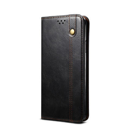 Simple Wax Crazy Horse Texture Horizontal Flip Leather Case with Card Slots & Wallet, For Xiaomi Mi 11, For Xiaomi Mi 11 Lite, For Xiaomi Mi 11 Pro, For Xiaomi Mi 11 Ultra
