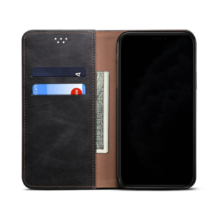 Simple Wax Crazy Horse Texture Horizontal Flip Leather Case with Card Slots & Wallet, For Xiaomi Mi 11, For Xiaomi Mi 11 Lite, For Xiaomi Mi 11 Pro, For Xiaomi Mi 11 Ultra