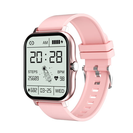 GY13 1.69 inch TFT Screen IP67 Waterproof Smart Watch, Support Music Control / Bluetooth Call / Heart Rate Monitoring / Blood Pressure Monitoring, Silicone Strap, Steel Strap