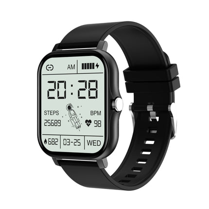 GY13 1.69 inch TFT Screen IP67 Waterproof Smart Watch, Support Music Control / Bluetooth Call / Heart Rate Monitoring / Blood Pressure Monitoring, Silicone Strap, Steel Strap