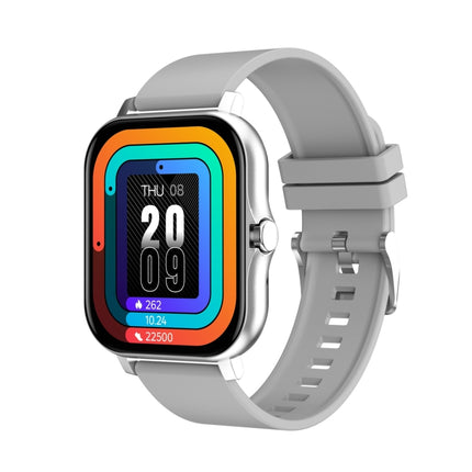 GY13 1.69 inch TFT Screen IP67 Waterproof Smart Watch, Support Music Control / Bluetooth Call / Heart Rate Monitoring / Blood Pressure Monitoring, Silicone Strap, Steel Strap