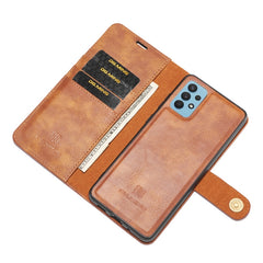 DG.MING Crazy Horse Texture Flip Detachable Magnetic Leather Case with Holder & Card Slots & Wallet, For Samsung Galaxy A32 4G, For OnePlus 9, For OnePlus 9 Pro