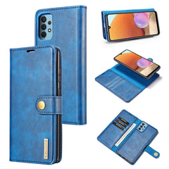 DG.MING Crazy Horse Texture Flip Detachable Magnetic Leather Case with Holder & Card Slots & Wallet, For Samsung Galaxy A32 4G, For OnePlus 9, For OnePlus 9 Pro