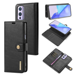 DG.MING Crazy Horse Texture Flip Detachable Magnetic Leather Case with Holder & Card Slots & Wallet, For Samsung Galaxy A32 4G, For OnePlus 9, For OnePlus 9 Pro