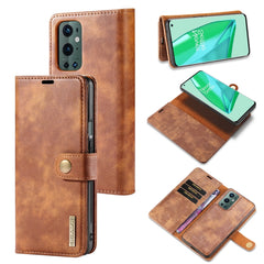 DG.MING Crazy Horse Texture Flip Detachable Magnetic Leather Case with Holder & Card Slots & Wallet, For Samsung Galaxy A32 4G, For OnePlus 9, For OnePlus 9 Pro