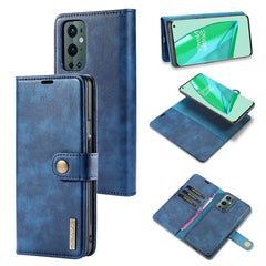 DG.MING Crazy Horse Texture Flip Detachable Magnetic Leather Case with Holder & Card Slots & Wallet, For Samsung Galaxy A32 4G, For OnePlus 9, For OnePlus 9 Pro