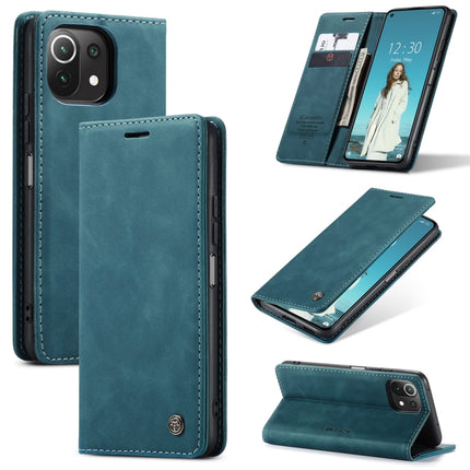 CaseMe 013 Multifunctional Horizontal Flip Leather Case, with Card Slot & Holder & Wallet, For Xiaomi Mi 11 Lite, For Samsung Galaxy S21 FE