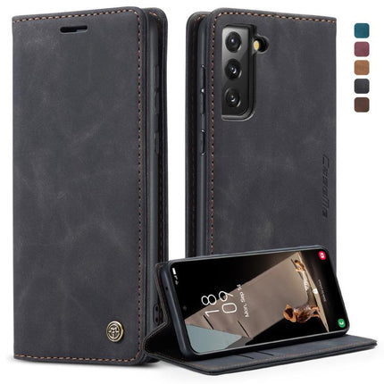 CaseMe 013 Multifunctional Horizontal Flip Leather Case, with Card Slot & Holder & Wallet, For Xiaomi Mi 11 Lite, For Samsung Galaxy S21 FE