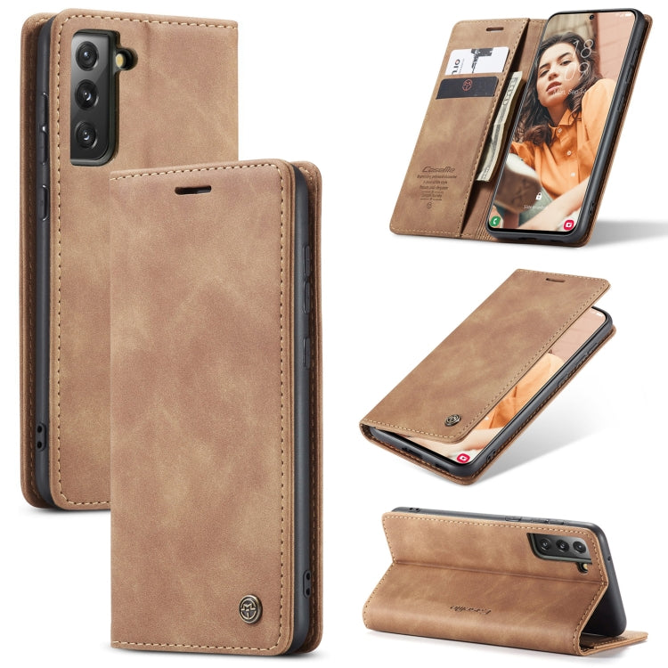 CaseMe 013 Multifunctional Horizontal Flip Leather Case, with Card Slot & Holder & Wallet, For Xiaomi Mi 11 Lite, For Samsung Galaxy S21 FE
