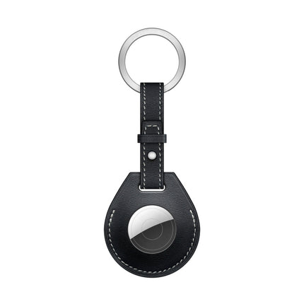 Shockproof Anti-scratch Leather Protective Case Cover with Hang Loop For AirTag 2nd Gen / AirTag 1st Gen, Keychain, Bag Decoration Accessories