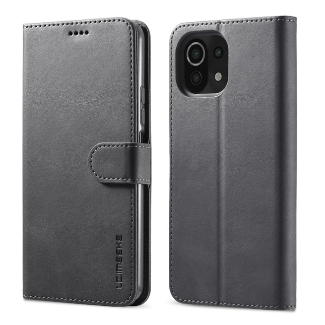 LC.IMEEKE Calf Texture Horizontal Flip Leather Case, with Holder & Card Slots & Wallet, For Xiaomi Mi 11 Lite, For Samsung Galaxy A82