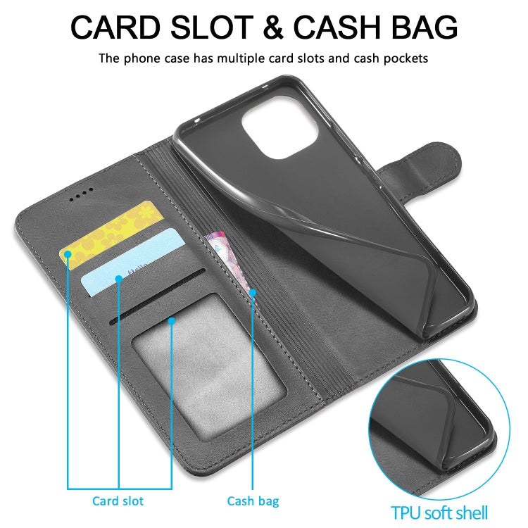LC.IMEEKE Calf Texture Horizontal Flip Leather Case, with Holder & Card Slots & Wallet, For Xiaomi Mi 11 Lite, For Samsung Galaxy A82