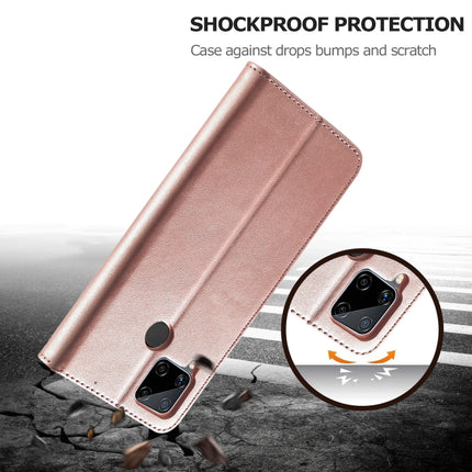 LC.IMEEKE Calf Texture Horizontal Flip Leather Case, with Holder & Card Slots & Wallet, For OPPO Realme C15 / C12 / C25, For OPPO F19 / A74 4G