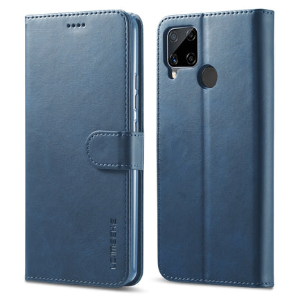 LC.IMEEKE Calf Texture Horizontal Flip Leather Case, with Holder & Card Slots & Wallet, For OPPO Realme C15 / C12 / C25, For OPPO F19 / A74 4G
