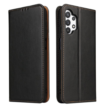 Fierre Shann PU Genuine Leather Texture Horizontal Flip Leather Case with Holder & Card Slots & Wallet, For Samsung Galaxy A32 5G, For Samsung Galaxy A72 5G, For Samsung Galaxy A52 5G