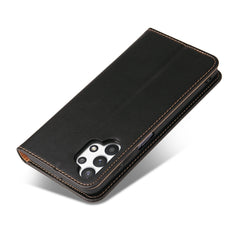 Fierre Shann PU Genuine Leather Texture Horizontal Flip Leather Case with Holder & Card Slots & Wallet, For Samsung Galaxy A32 5G, For Samsung Galaxy A72 5G, For Samsung Galaxy A52 5G