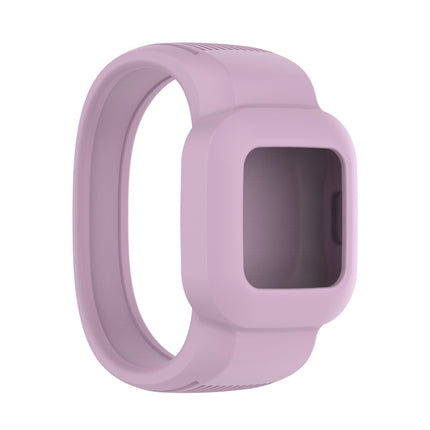 For Garmin Vivofit JR3 No Buckle Silicone Pure Color Replacement Watchband, S, L