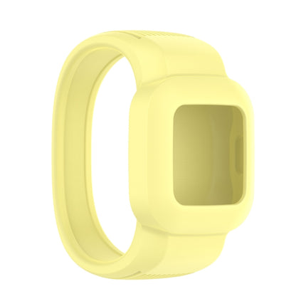 For Garmin Vivofit JR3 No Buckle Silicone Pure Color Replacement Watchband, S, L