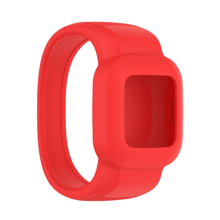 For Garmin Vivofit JR3 No Buckle Silicone Pure Color Replacement Watchband, S, L