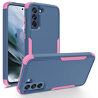 For Samsung Galaxy S21 FE / Royal Blue + Pink